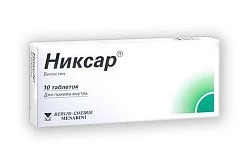НИКСАР таблетки 20мг N20