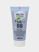 ВВ-matt крем для лица Bielita Young Skin Эксперт матовости кожи, 30 мл