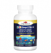 Oslomega, bolalar uchun Omega-3 baliq yog'i, tabiiy qulupnay ta'mi, 60 ta baliq jelatin kapsulasi (to'xtatilgan)