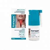 ANGIDAK sprey 30ml 0,255mg 176 doz