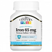 21-asr, temir, 65 mg, 120 tabletka