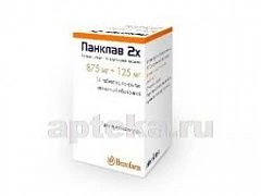 ПАНКЛАВ 2Х 0,875/0,125 таблетки N14