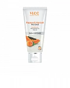 Скраб для лица - папайа и абрикос (80gm) vlcc f0202 VLCC (Индия)