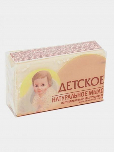 Детское туалетное мыло (твердое) 140 гр:uz:Bolalar uchun hojatxona sovuni (qattiq) 140 g