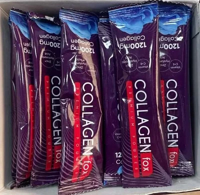 Сollagen fox premium powder (Gilauron, e, C, zinc vitaminlari bilan Premium kukun) Порошок Сollagen fox:uz:Сollagen fox premium powder (Gilauron, e, C, zinc vitaminlari bilan Premium kukun)