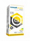 KALSIY D3 NIKA FORTE tabletkalari so vkusom limona N120