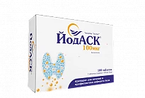 YOD ASK tabletkalari 100mkg N100