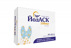 YOD ASK tabletkalari 100mkg N100