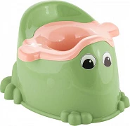 Детский горшок-игрушка со съемной вставкой Plast Team Baby Play with Me фисташковый пломбир