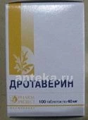 DROTAVERIN 0,04 tabletkalari N100