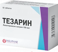 TEZARIN tabletkalari 100mkg N50
