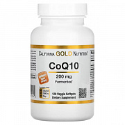 California Gold Nutrition, CoQ10, 200 mg, 120 Veg Kapsül