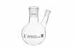 Колба круглодонная, двугорлая 250 мл :uz:Dumaloq tubli kolba, ikki tomoqli 250 ml 