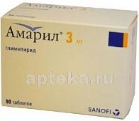 AMARIL tabletkalari 3mg N90