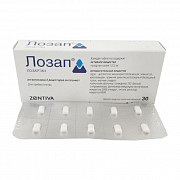 LOZAP tabletkalari 12,5mg N30