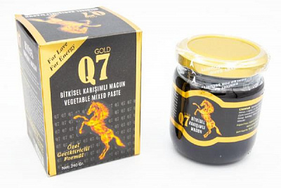 Эпимедиумная паста для мужчин и женщин Q7 Gold macun (50 г.):uz:Q7 Gold erkaklar kuchi uchun vosita