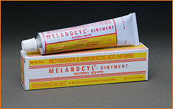 Мазь Меланоцил (Melanocyl-ointment) от псориаза и витилиго, 25 gr.:uz:Melanocyl-ointment psoriaz va vitiligoga qarshi maz