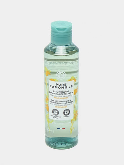Успокаивающая мицеллярная вода для снятия макияжа Yves Rocher Pure Camomille, 200 мл