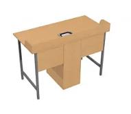 Стол лабораторный для кабинета химии 2м СЛХ-120/085