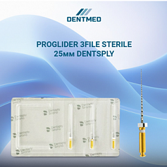 Эндодонтический машинный инструмент PROGLIDER 3FILE STERILE 25 мм DENTSPLY:uz:Endodontik apparati PROGLIDER 3FILE STERILE 25 mm DENTSPLY