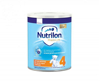 Сухая молочная смесь Nutrilon Premium с Pronutra Advance 4:uz:Nutrilon Premium bilan Pronutra Advance 4 bolalar sut aralashmasi