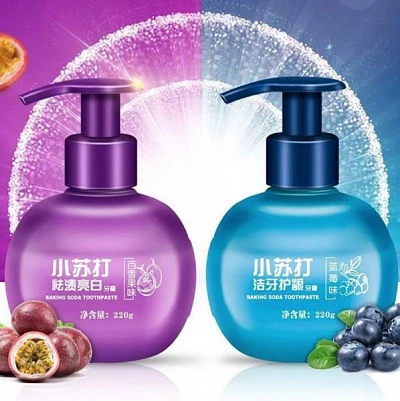 Отбеливающая зубная паста Baking Soda Press Отбеливающая зубная паста Baking Soda Press