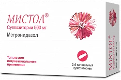 МИСТОЛ суппозитории 500мг N10