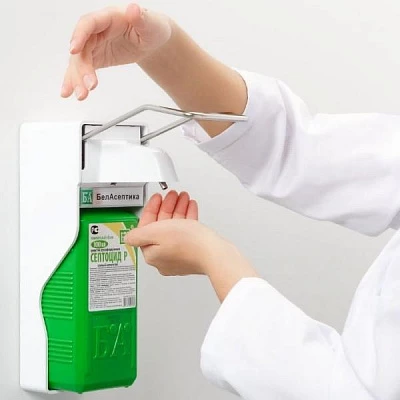 Дозатор механический Дозатор механический:uz:Mexanik dispenser