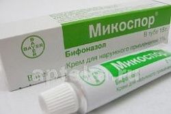 МИКОСПОР 15,0 крем 1%