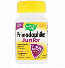 Примадофилус Бифидус Nature's way Primadophilus junior (90 шт):uz:Primadophilus Bifidus Tabiat yo'li Primadophius junior (90 dona)