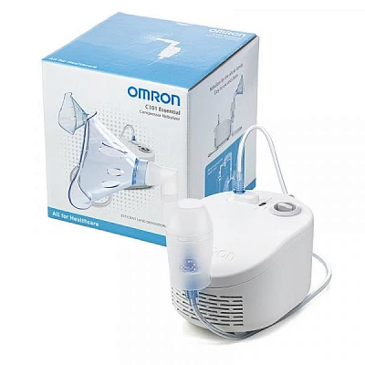 Ингалятор небулайзер Omron   C101 Essential:uz:Ingalyator nebulayzer Omron  C101 Essential