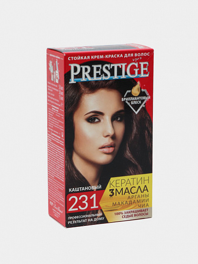 Краска для волос Vip's Prestige Каштановый, 115 мл