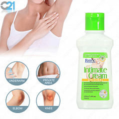 Отбеливающий крем для подмышек "Fasmc intimate cream":uz:"Fasmc intimate cream" qo'ltiq ostidagi oqartuvchi krem