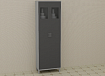 Шкаф металлический 800*450*2000  мм:uz:Metall shkafi 800 * 450 * 2000 mm