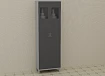 Шкаф металлический 800*450*2000  мм:uz:Metall shkafi 800 * 450 * 2000 mm