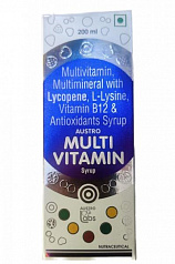 Мультивитаминный сироп Multi vitamin syrup Austro lab:uz:Multivitamin Multi vitamin syrup Austro lab