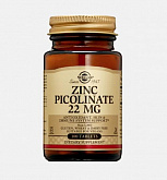 Цинк пиколинат Solgar Zinc Picolinate 22mg (100 шт.):uz:Sink pikolinat Solgar Zinc Picolinate 22mg (100 d)