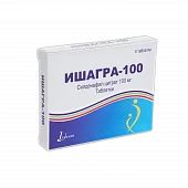 ИШАГРА 100 таблетки 100мг N4