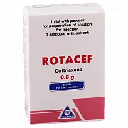РОТАЦЕФ порошок 0,5г N1