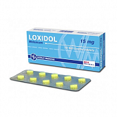 LOKSIDOL tabletkalari 15mg N20