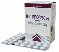 IFISIPRO tabletkalari 250mg N100