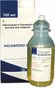 AKSAFLOKS OD infuziya uchun eritma 100ml