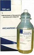 AKSAFLOKS OD infuziya uchun eritma 100ml