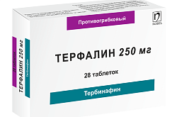ТЕРФАЛИН таблетки 250мг N28