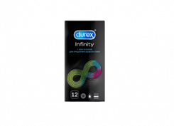 Презервативы Durex Infinity  № 12 (с анестетиком):uz:Prezervativlar Durex Infinity № 12 (anestetik bilan)