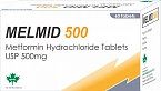 МЕТФОРМИН 500 таблетки 500мг N60
