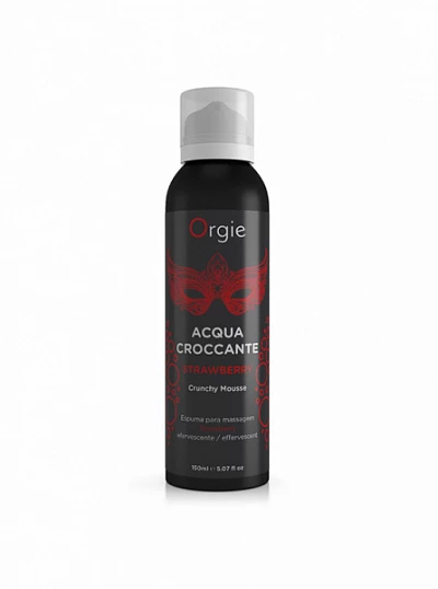 Хрустящая пенка для массажа, ароматом Клубники:uz:Massaj uchun mo'rt ko'pik, Qulupnay aromati