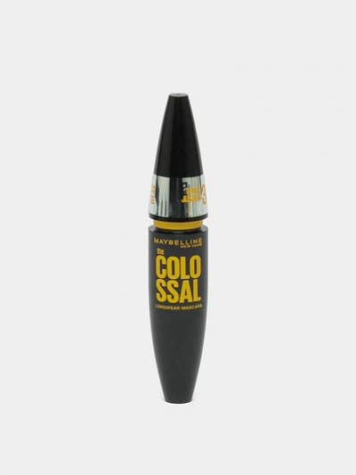 Тушь для ресниц Maybelline New York The Colossal, 100% объем и стойкость, 36ч черный