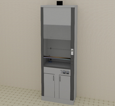 Шкаф вытяжной 1300*800*2450, модель 1:uz:Tutqich 1300*800*2450, 1-model