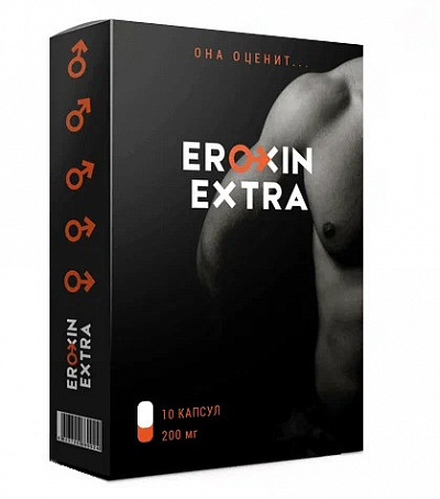 Средство для мужчин Eroxin Extra:uz:Erkaklar kuchini oshirish uchun kapsulalar Eroxin Extra